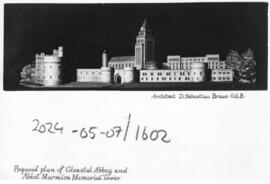 Proposed plan of Glenstal and Dom Marmion tower
