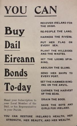 You can buy Dáil Éireann bonds today