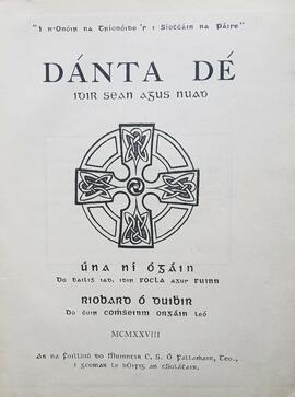 Dánta Dé / idir sean agus nuadh