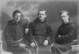 Fr. Timothy Phelim O’Shea OFM Cap., Fr. Seraphin Nesdale OFM Cap. and Fr. Killian Flynn OFM Cap.