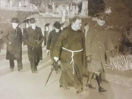 Fr. Senan Moynihan at Sir John Lavery’s Funeral, Mount Jerome Cemetery, Dublin