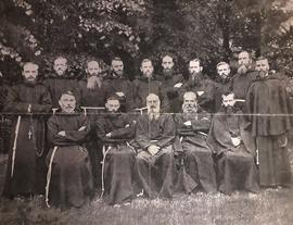 Capuchin Friars with Minister General, Holy Trinity Friary, Cork