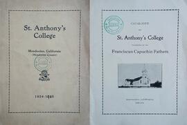 Information booklet for St. Anthony’s College, Mendocino, California