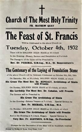Centenary of the laying of the foundation stone of Holy Trinity Church