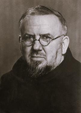 Studio photograph of Fr. Senan Moynihan