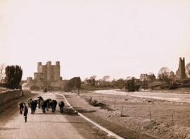 The Road to Trim Castle, County Meath