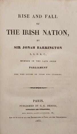 Rise and fall of the Irish nation