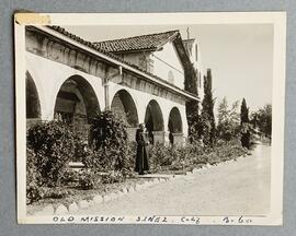 Br. Conrad Craughwell at Mission Santa Inés, California