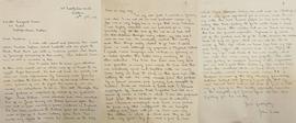 Letter from John Codd to Margaret Mary Pearse