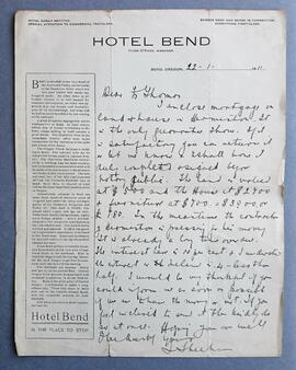 Letter from Fr. Luke Sheehan