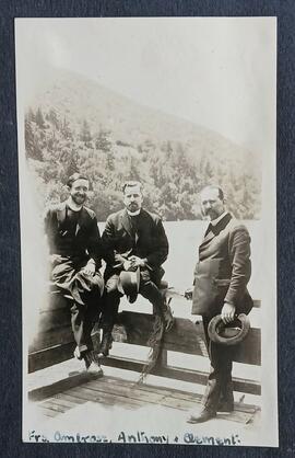 Fr. Ambrose Brunton, Fr. Anthony Holmes, and Fr. Clement Connolly