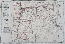 Road Map of Oregon
