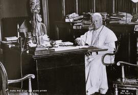 Pope Pius X in his private studio