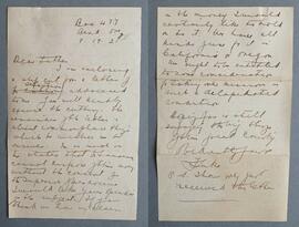 Letter from Fr. Luke Sheehan