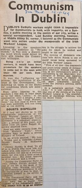 Communism in Dublin
