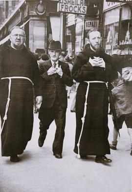 Fr. Senan Moynihan and Fr. Gerald McCann, O’Connell Street, Dublin
