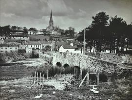 Oldtown Bridge and St. Eunan's Cathedral, Letterkenny, County Donegal