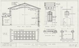 Section Drawing for Chapel at Rochestown