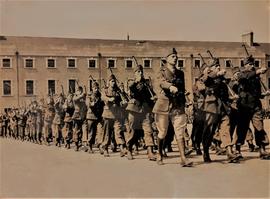 Troops on Parade, Collins Barracks, Cork