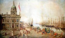 Print of ‘The Port of Dublin’ by Robert Mannix