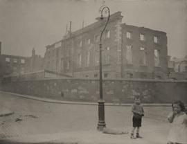 Destroyed Linenhall Barracks, Dublin