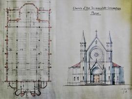 Architectural Plan of Parow Church, Cape Town