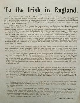 To the Irish in England