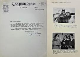 Letter from 'The Irish Press'
