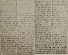 Letter from Fr. Albert Bibby OFM Cap. to Fr. Bonaventure Murphy OFM Cap.
