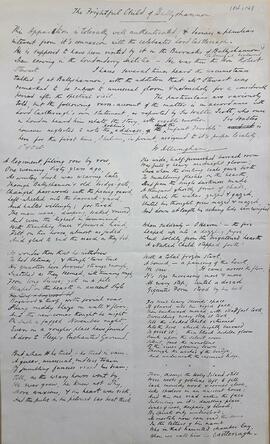 Poem by William Allingham