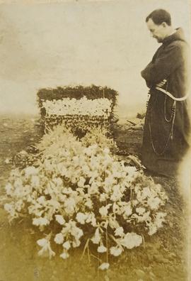 Grave of Fr. Albert Bibby at Mission Santa Inés, California