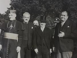 Archbishop Richard Cushing, President Seán T. O’Kelly and Governor Paul A. Dever