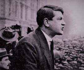 Michael Collins at a Public Demonstration, College Green, Dublin