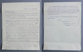 Letter from Fr. Peter Bowe to Fr. Brendan O’Callaghan