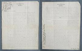 Letter from Fr. Joseph Fenelon