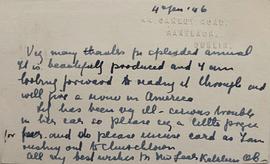 Letter from Kathleen O’Brennan