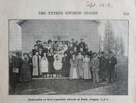 Dedication of the first Capuchin Church in Bend, Oregon