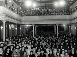 Audience for Pantomime Show, Father Mathew Hall, Dublin