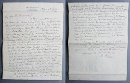 Letter from Fr. Thomas Dowling