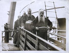 Arrival of Minister General at Dún Laoghaire