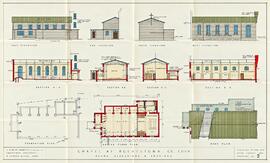 Plans, Elevations and Sections of the Chapel at Rochestown