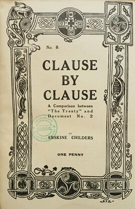 Clause by clause / a comparison between ‘The Treaty’ and Document No. 2