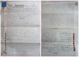 Indenture of Assignment between the Reverend David Albert Mitchell and others and the Reverend Pacificus Anthony Perucci and others