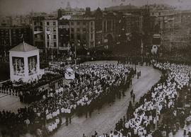 Benediction Service, Eucharistic Congress, O'Connell Bridge, Dublin