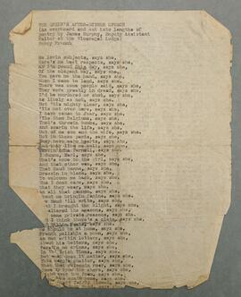 The Queen’s After Dinner Speech by Percy French