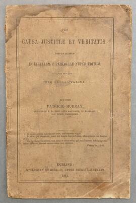 Pro causa justitiæ et veritatis