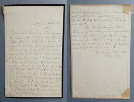 Letter from Thomas Moore