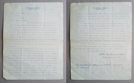 Letter from Mother Mary Gertrude to Fr. Peter Bowe