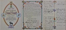 Address to Homan North Fossitt, Grand Orange Lodge, Dublin