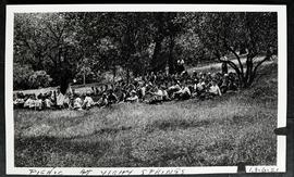 Picnic at Vichy Springs, Ukiah, California